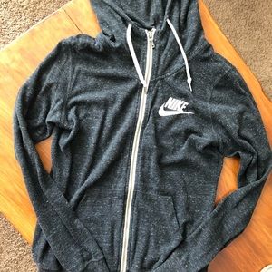 NIKE zip hoodie